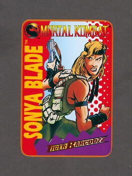 Mortal Kombat: Tiger Barcodzz - Sonya Blade