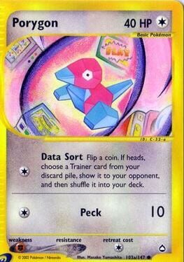Construction: Action - Map: Porygon