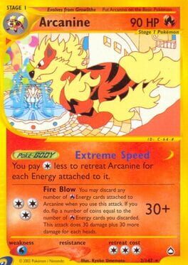 Construction: Action - Map: Arcanine