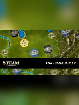 Steam: Rails to Riches - USA-Canada Map