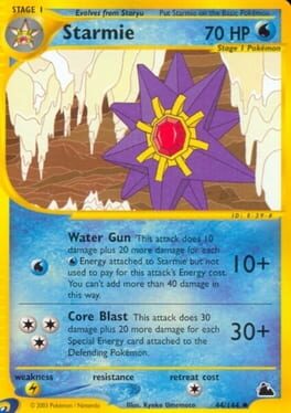 Construction: Action - Map: Starmie