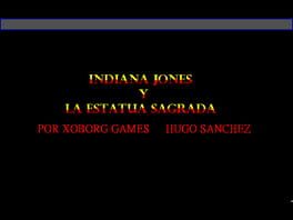 Indiana Jones y la estatua sagrada