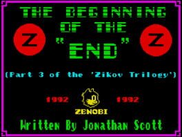 The Beginning of the End
