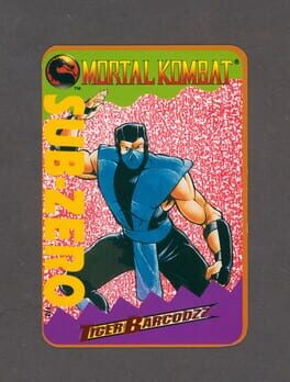 Mortal Kombat: Tiger Barcodzz - Sub-Zero