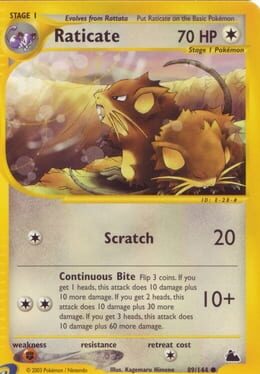 Construction: Action - Map: Raticate