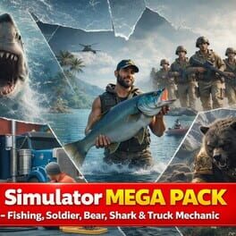 Simulator Mega Pack: Fishing, Soldier, Bear, Shark & Truck Mechanic