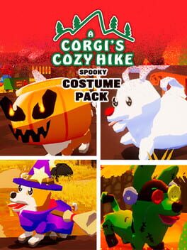A Corgi's Cozy Hike: Spooky Costume Pack