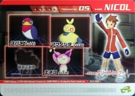 Pokémon Colosseum Double Battle Card e+: 13-A005 - Elite Trainer no Nicol