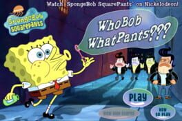WhoBob WhatPants???