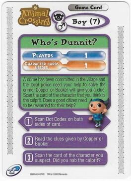 Who's Dunnit? A