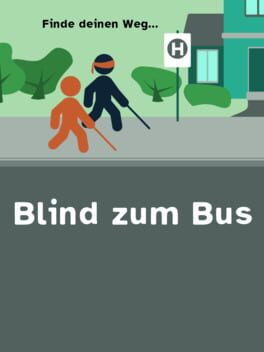 Blind zum Bus