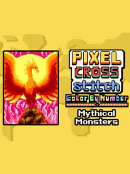 Pixel Cross Stitch: Color by Number - Mythical Monsters Pack