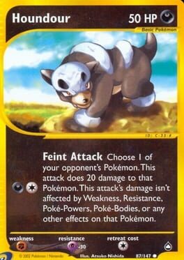 Construction: Action - Map: Houndour