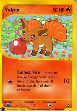 Construction: Action - Map: Vulpix
