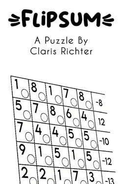 Flipsum: A Puzzle by Claris Richter