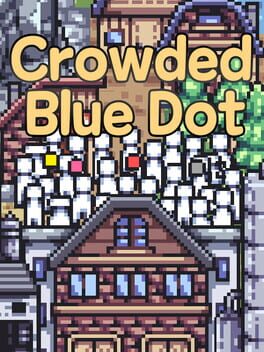 Crowded Blue Dot